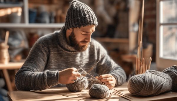 Bonnet homme débutant : le guide pour tricoter votre premier bonnet