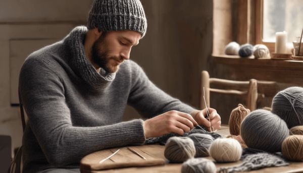 Bonnet homme facile à tricoter : idées originales pour réaliser le vôtre