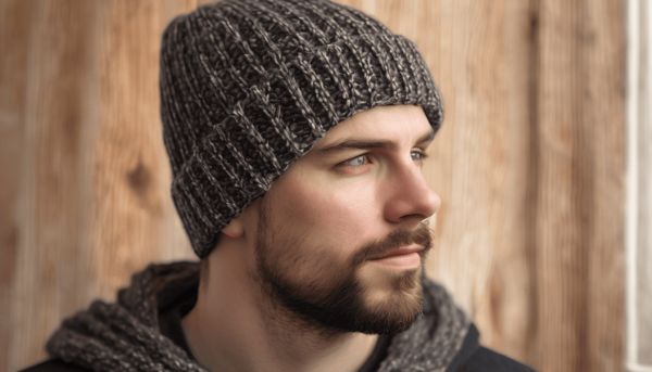 Créez un bonnet à tricoter pour homme qui vous ressemble