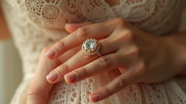 L'art de porter la bague diamant : plus qu'un simple bijou