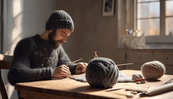 Tricotez facilement un bonnet pour homme : nos astuces pratiques