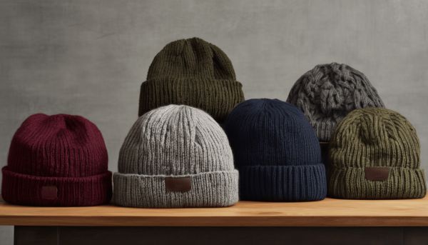 Trouvez des modèles de bonnet homme tricot pour chaque style