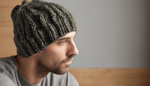 Un bon bonnet fait main pour homme, l’art du tricot artisanal